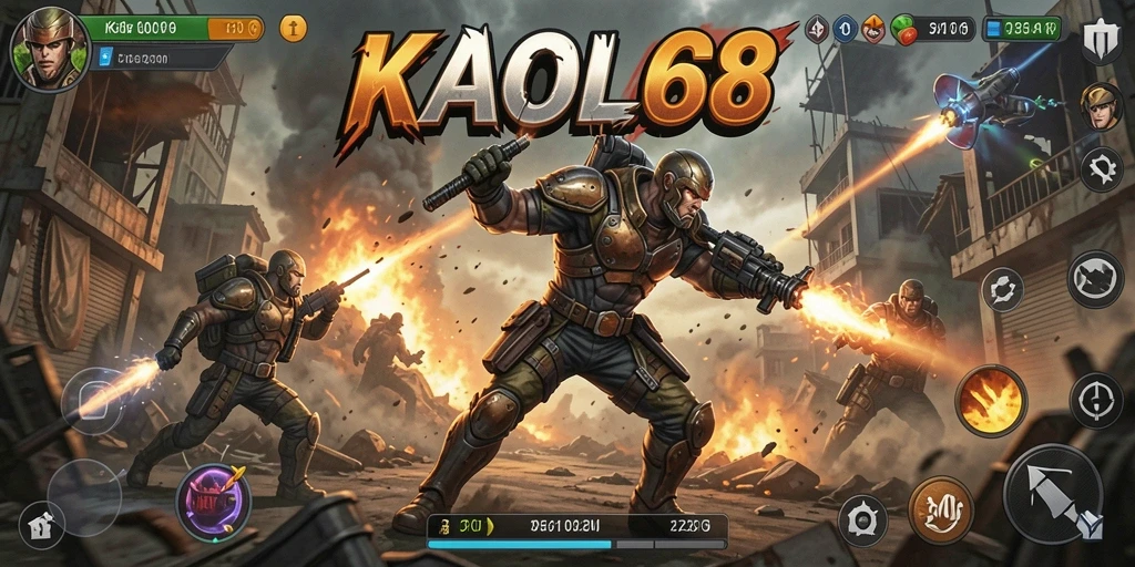 Tampilan luar biasa dari gameplay aksi seru di KAOL68.